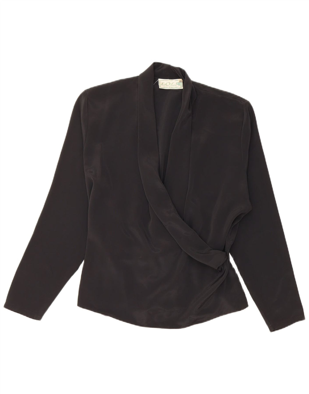 Γυναικεία μακρυμάνικη μπλούζα LOLA Top UK 12 Medium Black