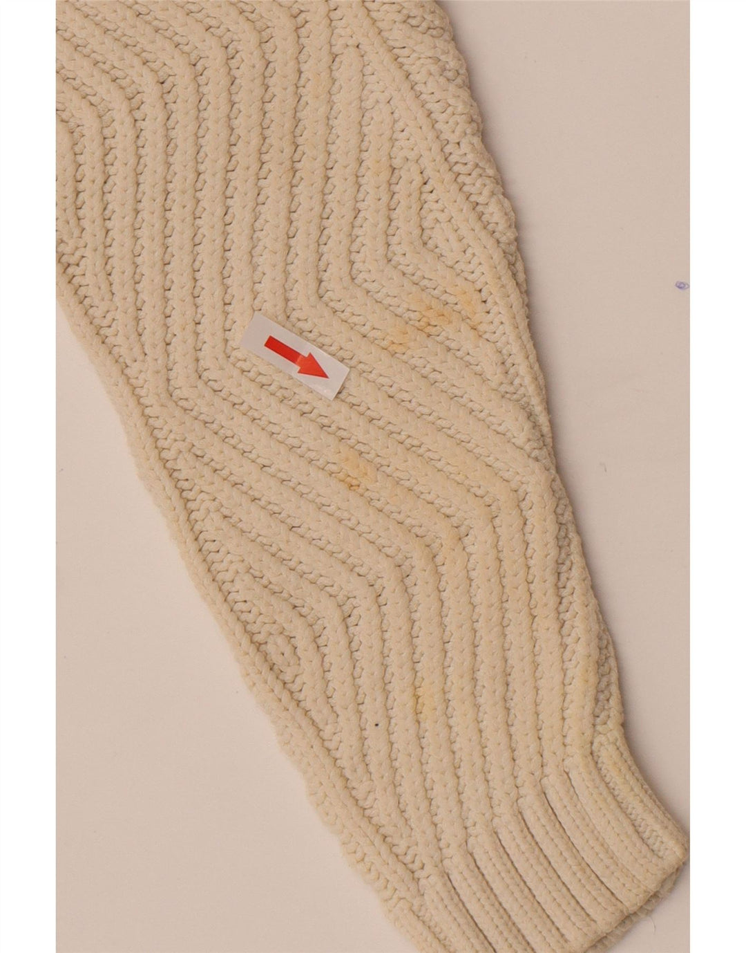 Marks & Spencer Γυναικείο πουλόβερ με λαιμόκοψη σε V UK 10 Small Off White