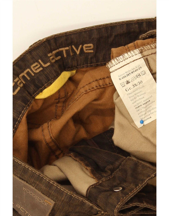 Ανδρικό τζιν ίσιο Camel Active W38 L30 Καφέ Βαμβακερό