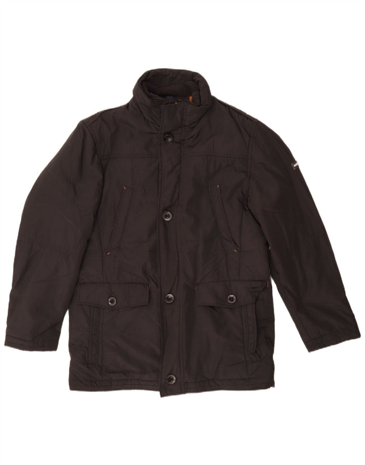 Pierre Cardin Ανδρικό Utility Jacket UK 40 Large Black Polyester Classic