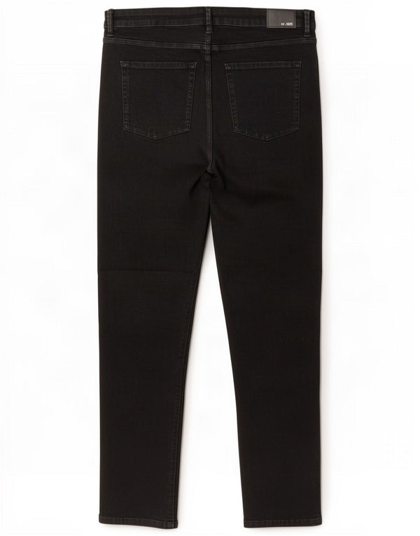 Marks & Spencer Γυναικεία Sienna Regular Straight Jeans UK 18 XL W36 L30 Μαύρο