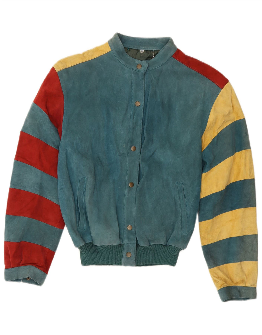 Vintage γυναικείο μπουφάν EU 36 Small Green Colourblock