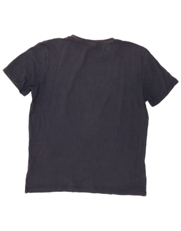 Ανδρικό T-Shirt Hugo Boss Top Large Navy Blue