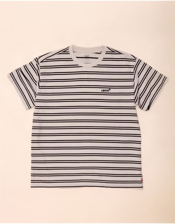 Ανδρικό T-Shirt Vintage Fit Levi's Top XL Μπλε ριγέ βαμβακερό