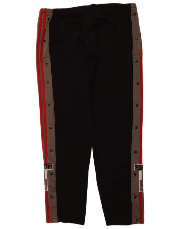 Γυναικεία αθλητική φόρμα γραφικών ADIDAS Παντελόνι Μεγάλο Μαύρο Colourblock Sports