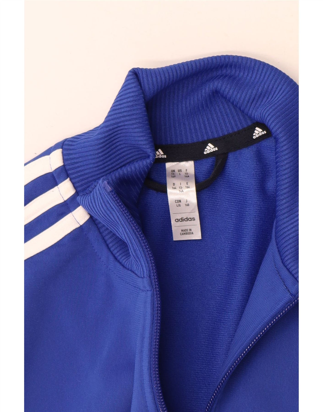 Adidas Boys αθλητική φόρμα 13-14 ετών Μπλε πολυεστέρας