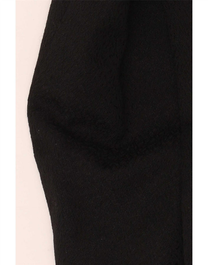 Vintage γυναικείο διπλό παλτό UK 14 Medium Black