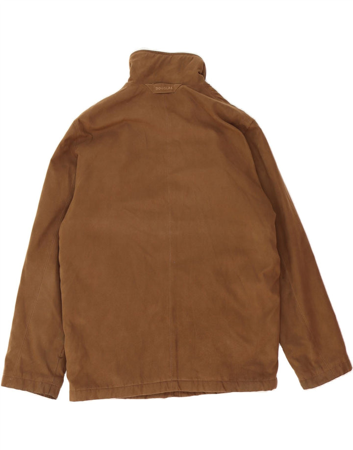 DOUGLAS Mens Bomber Jacket EU 38 Medium Brown Polyester Vintage Douglas and Second-Hand Douglas from Messina Hembry 