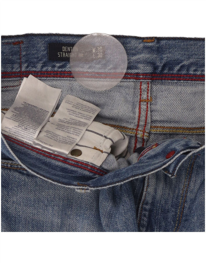 Tommy Hilfiger Ανδρικό Jeans Denton Straight W30 L30 Blue Cotton