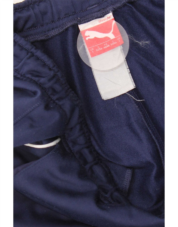 Ανδρική φόρμα Puma Παντελόνι Joggers Large Navy Blue