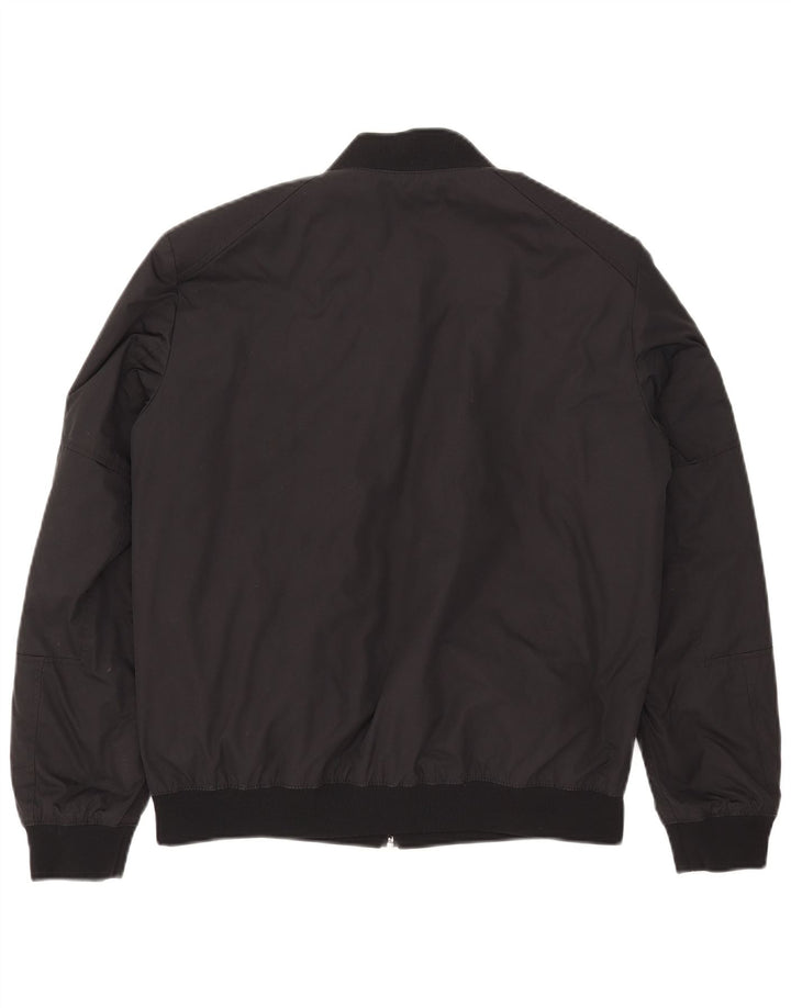 Ανδρικό αναστρέψιμο μπουφάν Hugo Boss UK 36 Small Black Polyamide