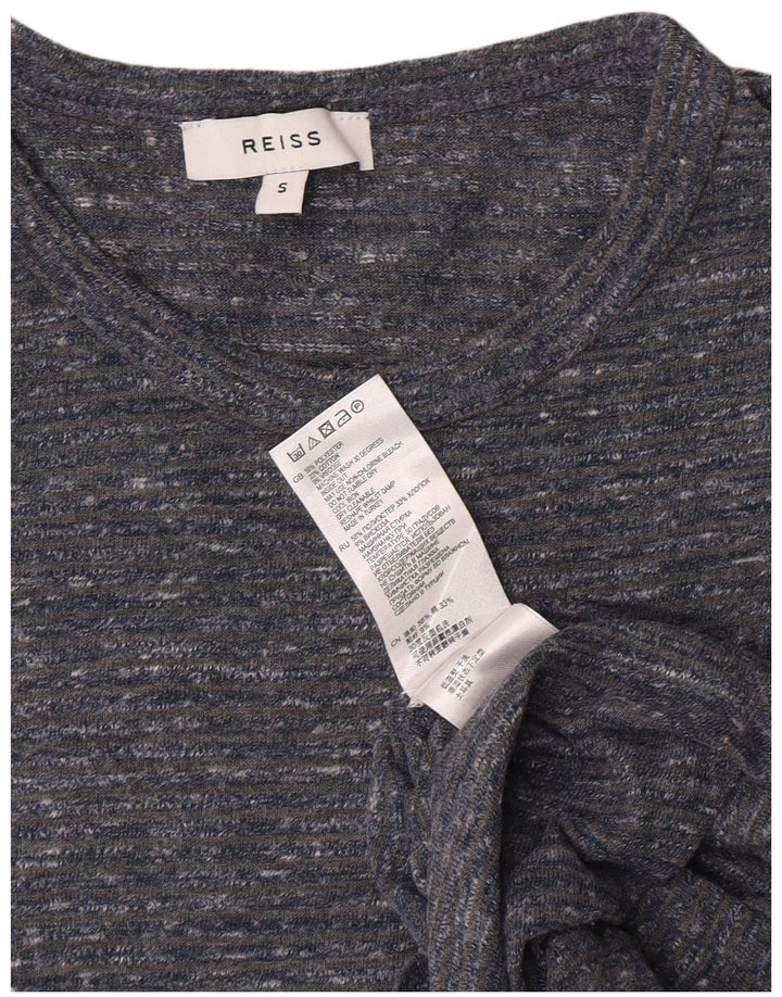 Ανδρικό T-Shirt Reiss Top Small Grey Flecked Polyester