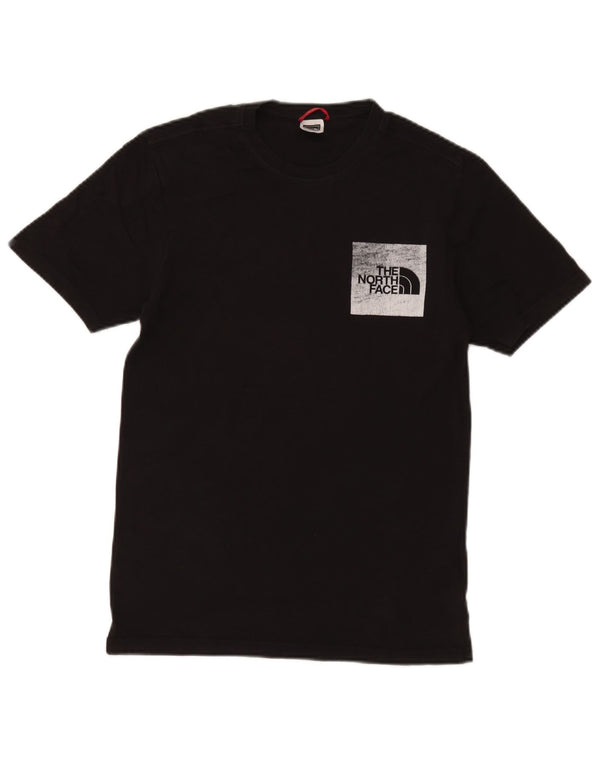 Ανδρικό γραφικό T-Shirt North Face Top XS Μαύρο βαμβακερό