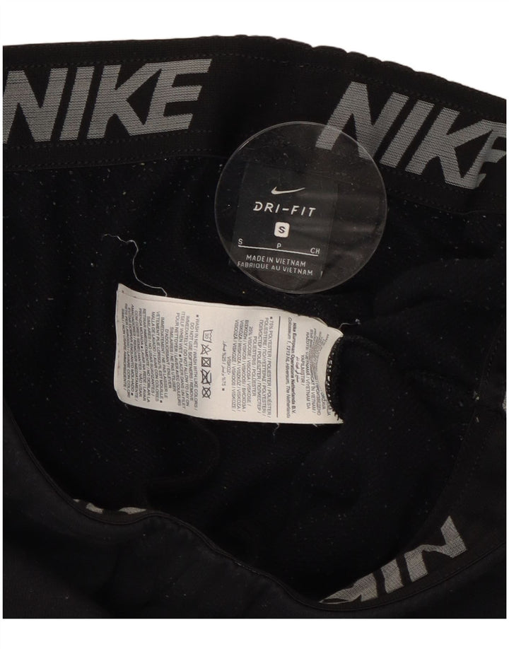 Ανδρική φόρμα NIKE Dri Fit Παντελόνι Joggers Μικρό Μαύρο Πολυεστέρα