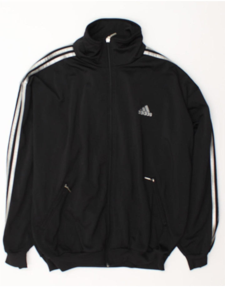 Ανδρική φόρμα Adidas Top Jacket UK 40/42 Large Black Polyester