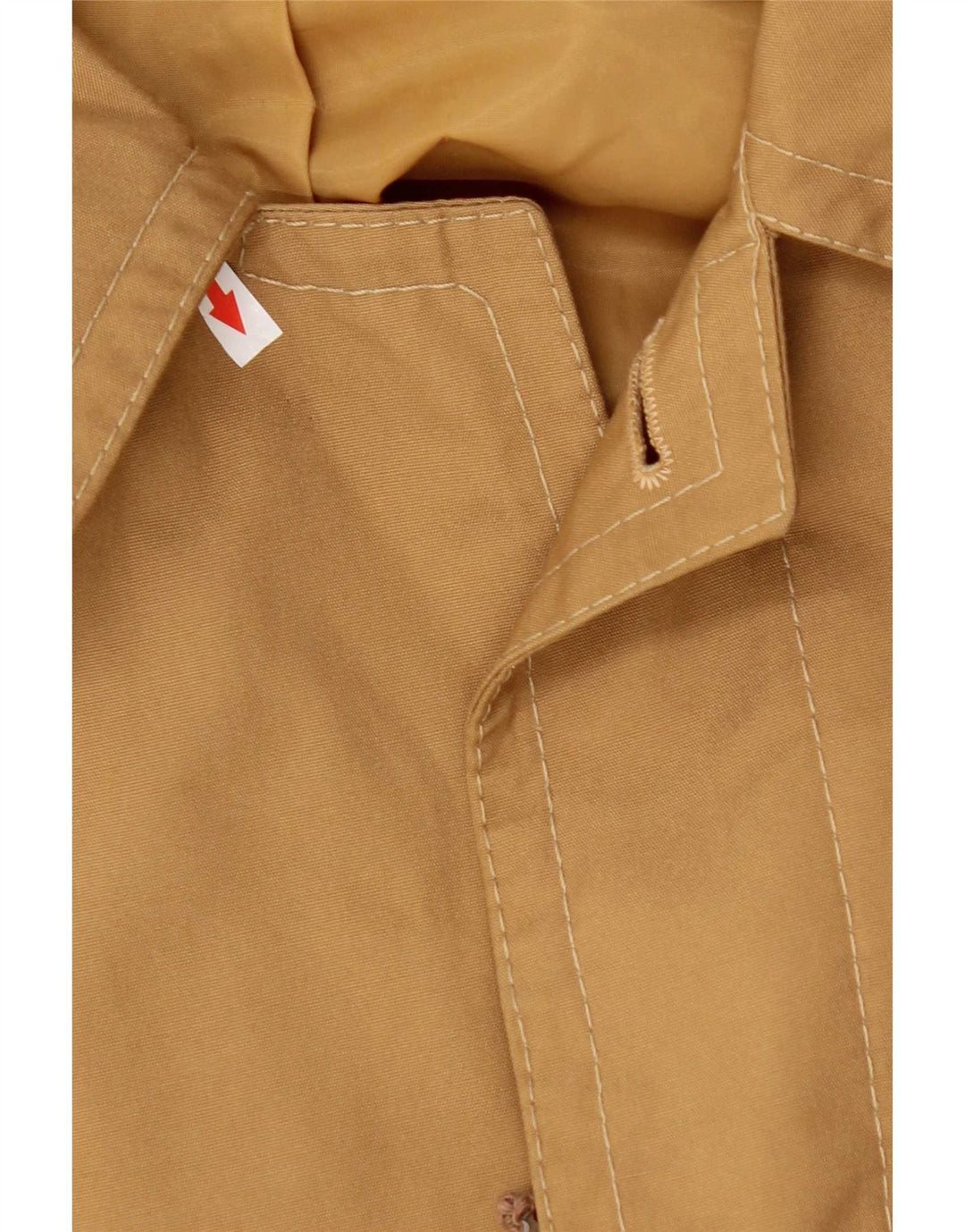 Vintage Ανδρικό Πανωφόρι UK 40 Large Beige Βαμβακερό