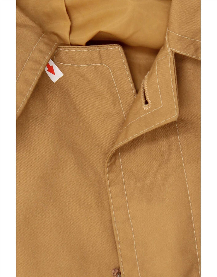Vintage Ανδρικό Πανωφόρι UK 40 Large Beige Βαμβακερό