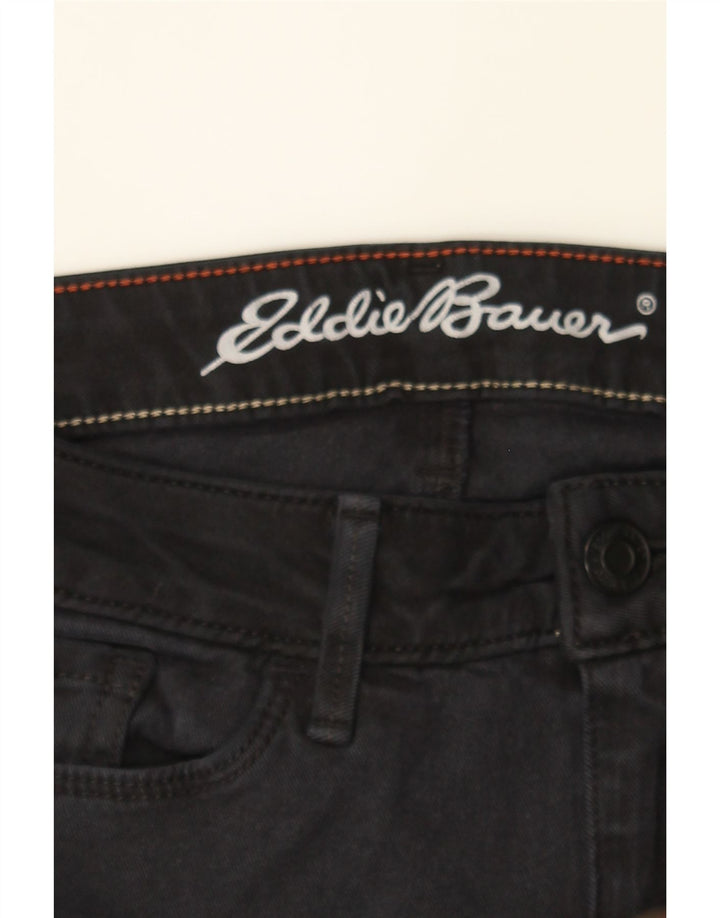 EDDIE BAUER Womens Slightly Curvy Straight Jeans US 4 Small W30 L30 Black Vintage Eddie Bauer and Second-Hand Eddie Bauer from Messina Hembry 