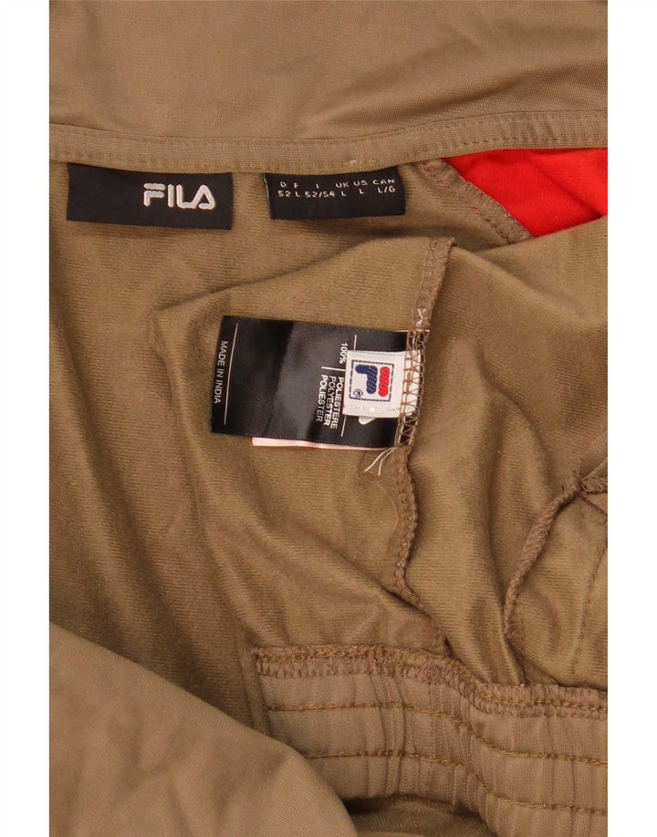 Ανδρική φόρμα Fila Top Jacket Μεγάλο Μπεζ Χρώμα Πολυεστέρας