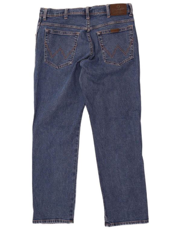 Ανδρικό τζιν Wrangler Regular Straight W36 L30 Μπλε βαμβακερό