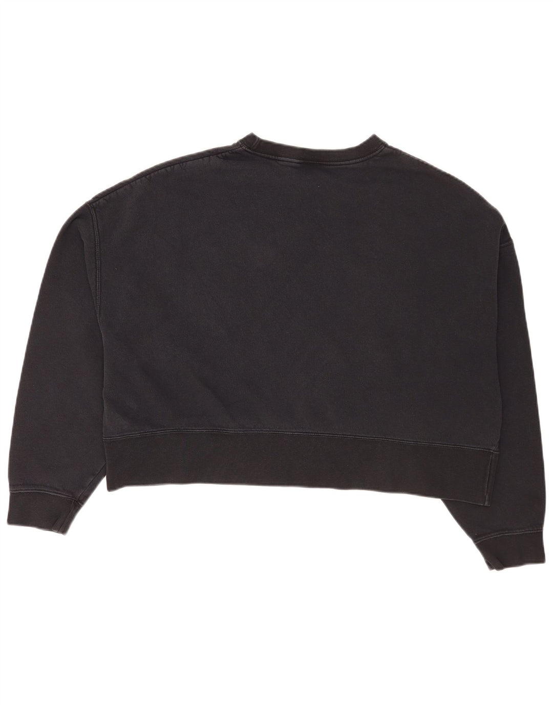 Γυναικείο φούτερ Nike Crop Oversized Jumper UK 14 Μεσαίο μαύρο βαμβακερό