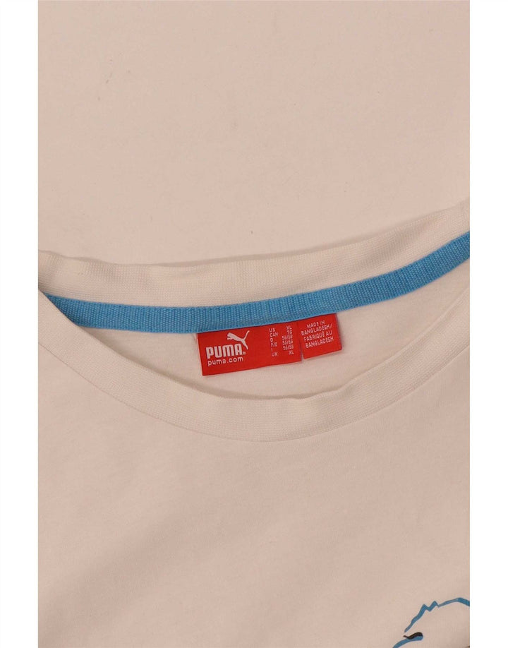 Ανδρικό γραφικό T-Shirt Puma Top XL Λευκό
