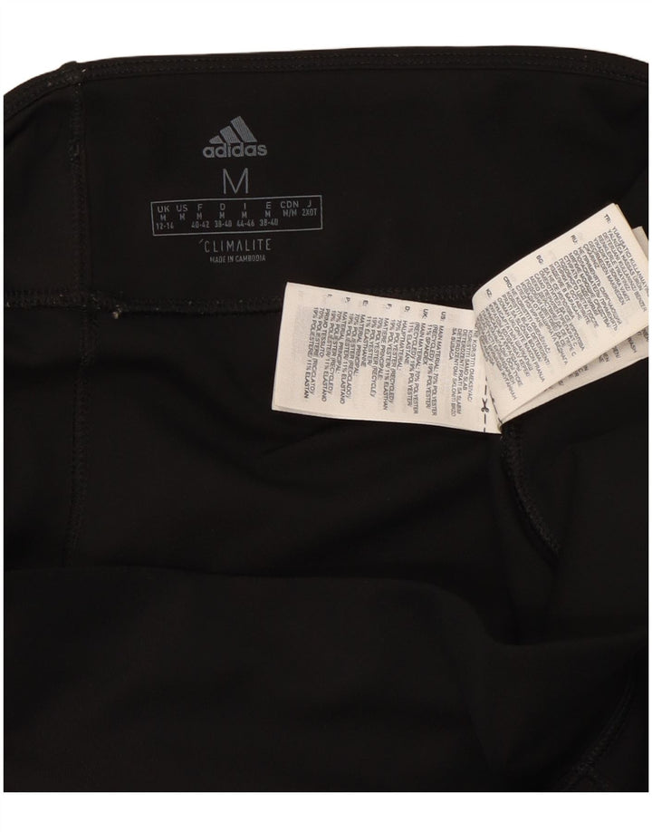 Γυναικεία κολάν ADIDAS Climalite UK 12/14 Medium Black Polyester