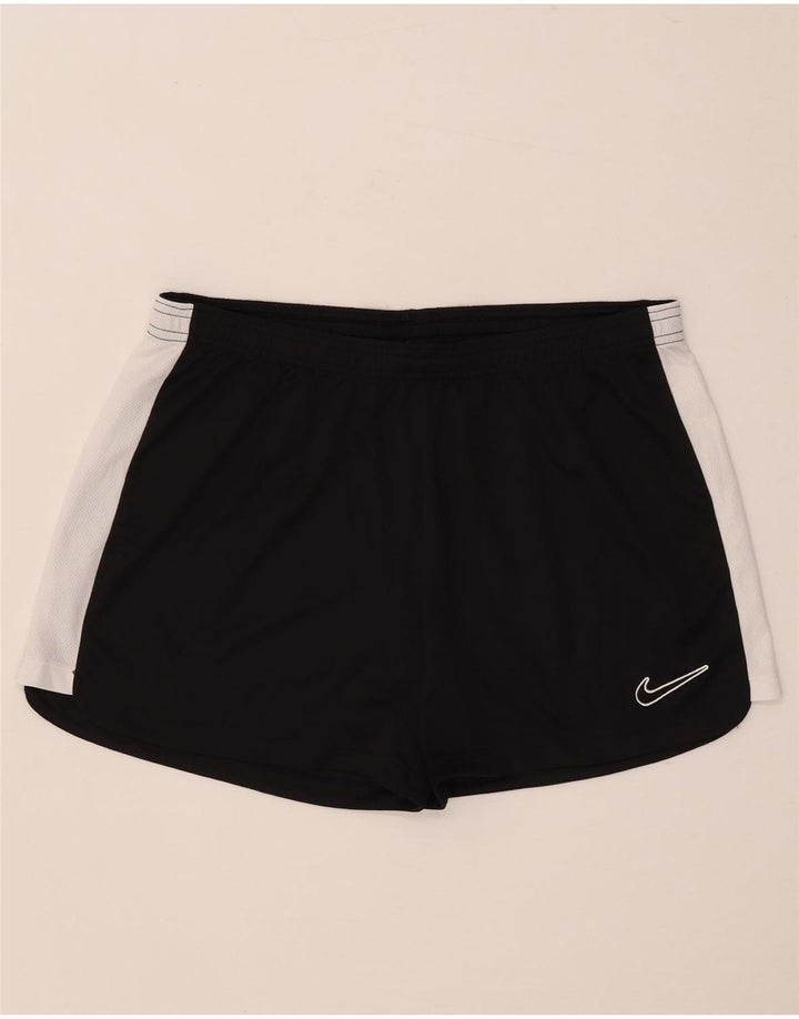 Γυναικείο αθλητικό σορτς Nike UK 16 μεγάλο μαύρο χρώμα πολυεστέρα