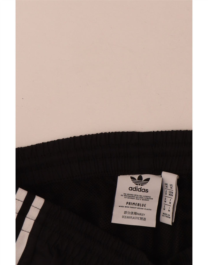 Ανδρική φόρμα αθλητικής φόρμας Adidas γραφικά Joggers μεσαίο μαύρο πολυεστέρα