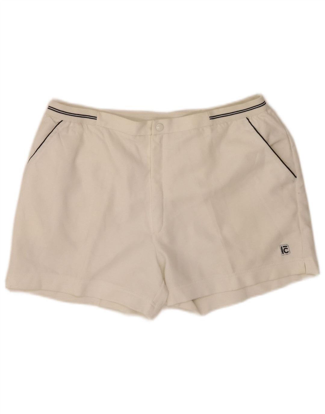 Ανδρικό σορτς Chino Campagnolo W32 Μεσαίο λευκό πολυεστέρα