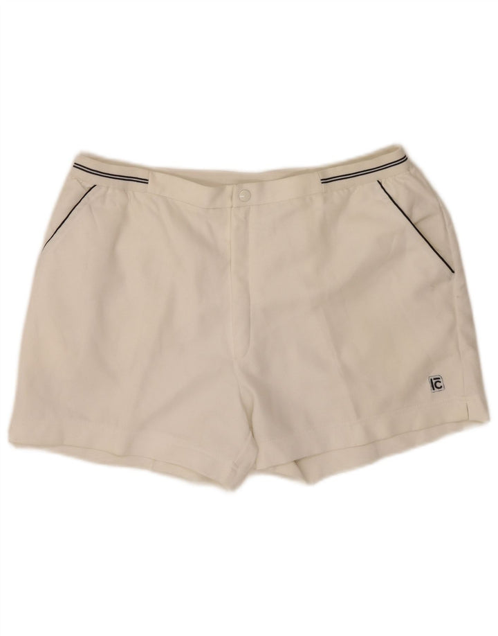 Ανδρικό σορτς Chino Campagnolo W32 Μεσαίο λευκό πολυεστέρα