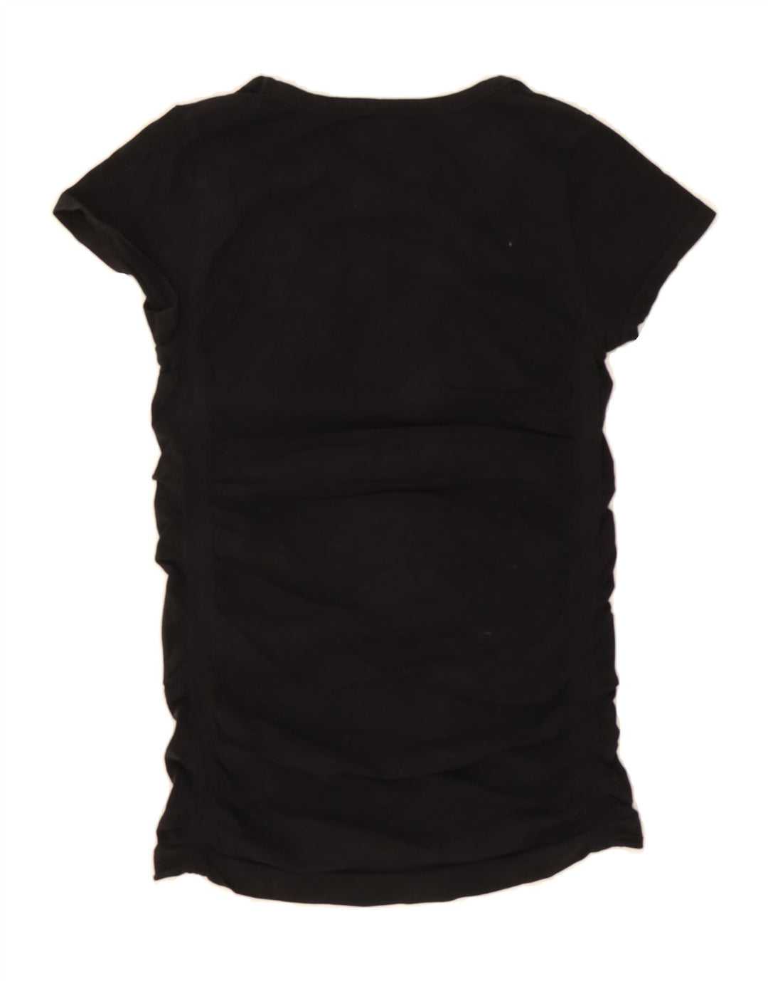 ATHLETA Womens T-Shirt Top UK 12 Medium Black Cotton Vintage Athleta and Second-Hand Athleta from Messina Hembry 