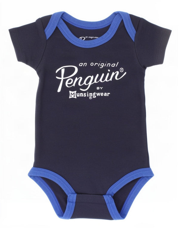 Φορμάκι Penguin Baby Boys Graphic 0-3 Months Navy Blue