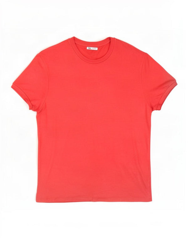 Zara Γυναικείο T-Shirt Top UK 18 XL Pink