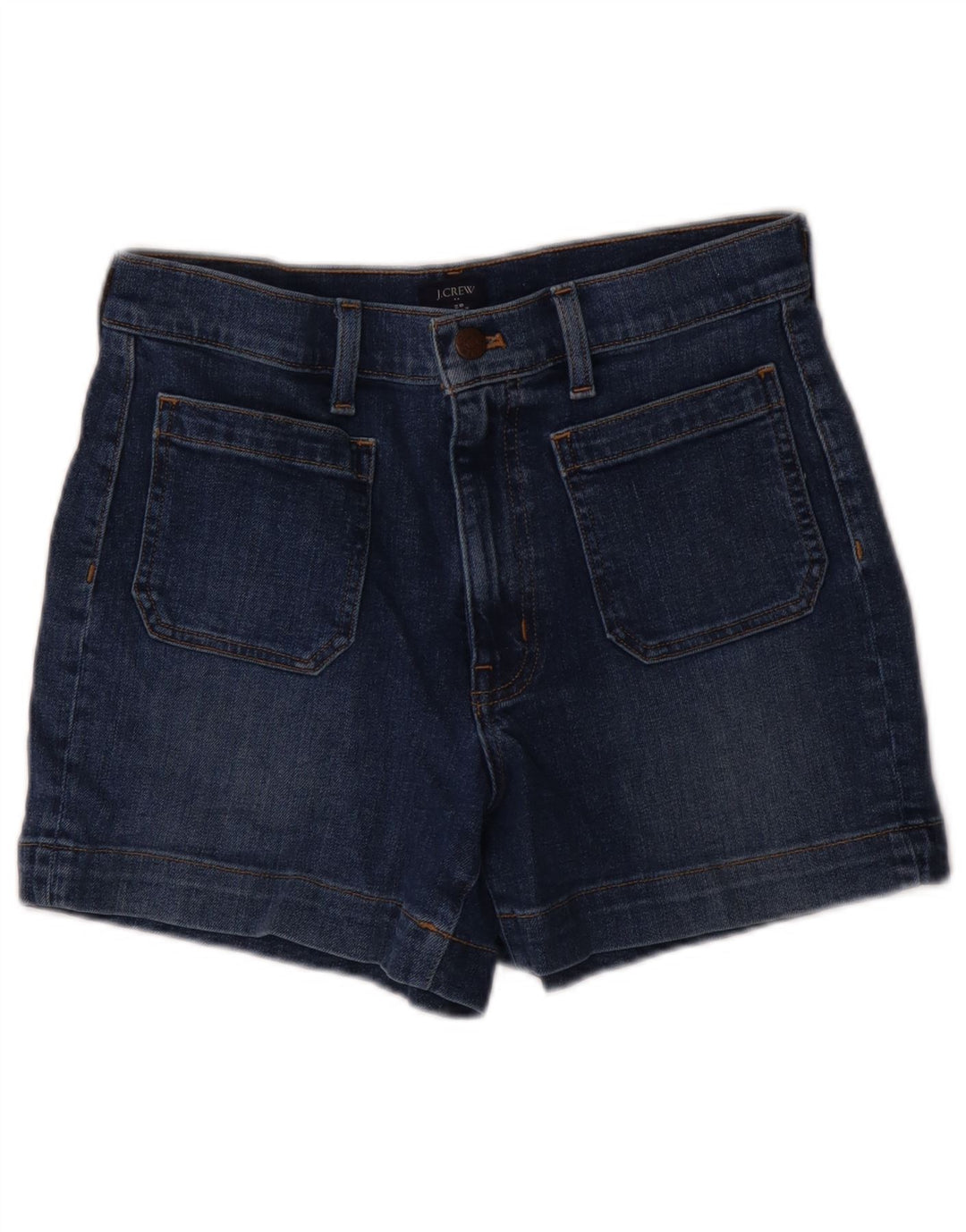 Γυναικείο τζιν σορτς J. Crew W28 Βαμβακερό μεσαίο ναυτικό μπλε