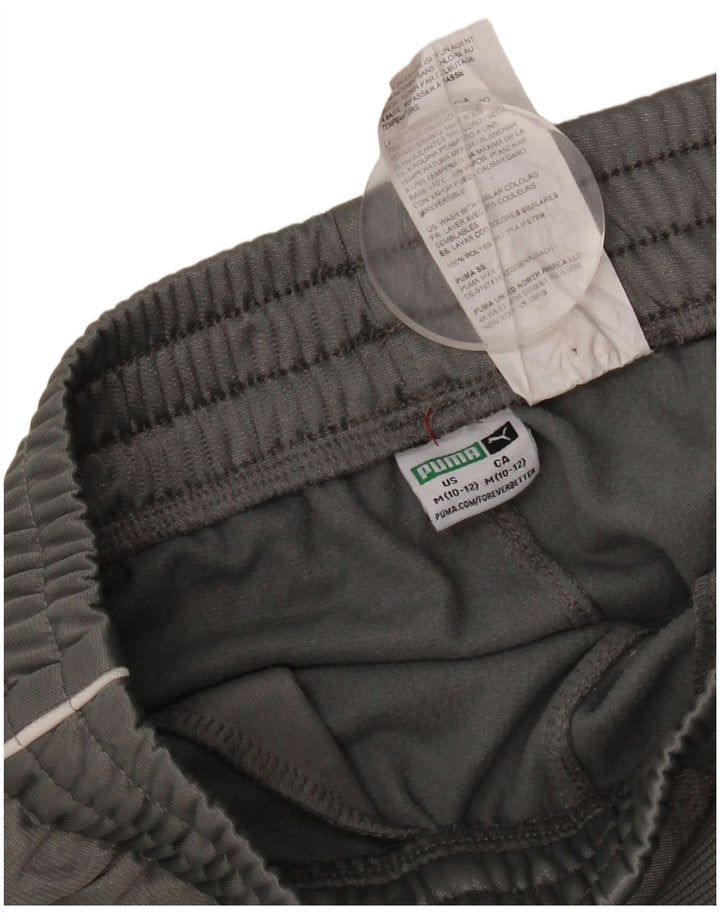 Puma Boys Graphic αθλητική φόρμα παντελόνι Joggers 10-11 Years Grey Polyester