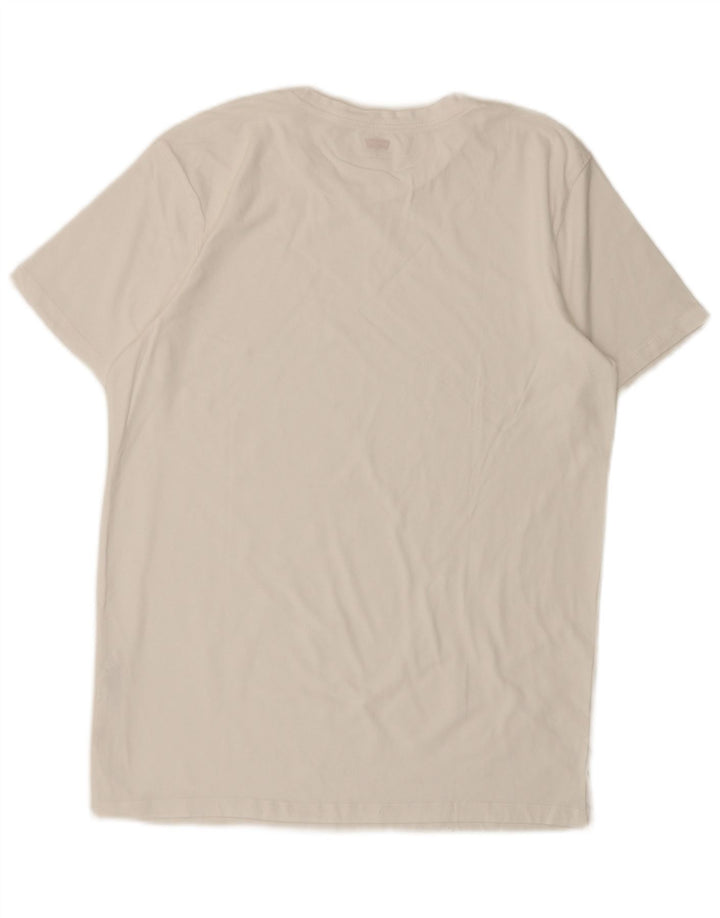 Ανδρικό T-Shirt Levi's Top μεγάλο λευκό βαμβακερό