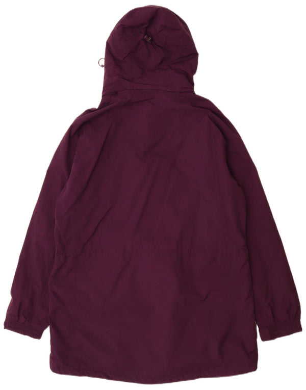 Mountain Warehouse Γυναικείο Αδιάβροχο με κουκούλα UK 20 2XL Purple Nylon