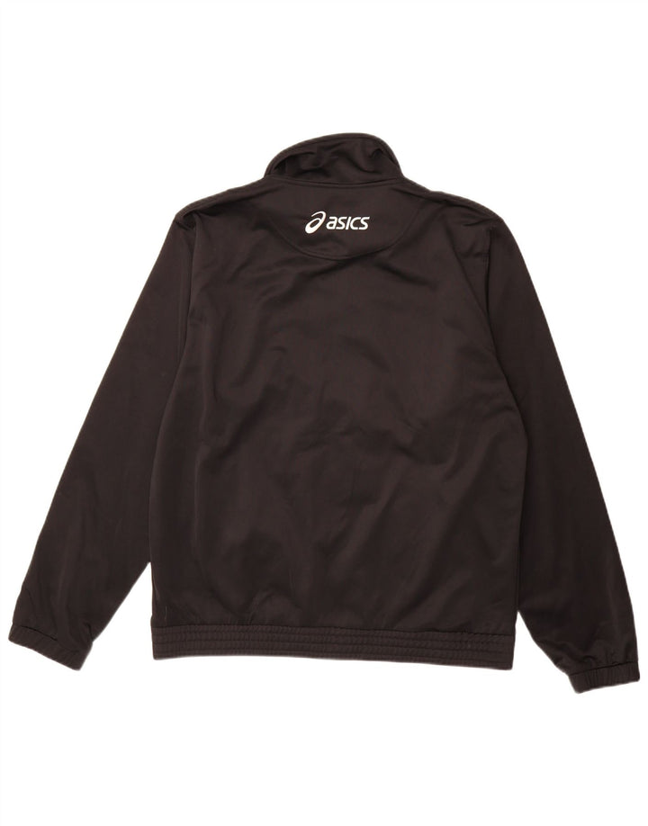 Ανδρική αθλητική φόρμα Asics Top Jacket Large Black Colourblock Polyester