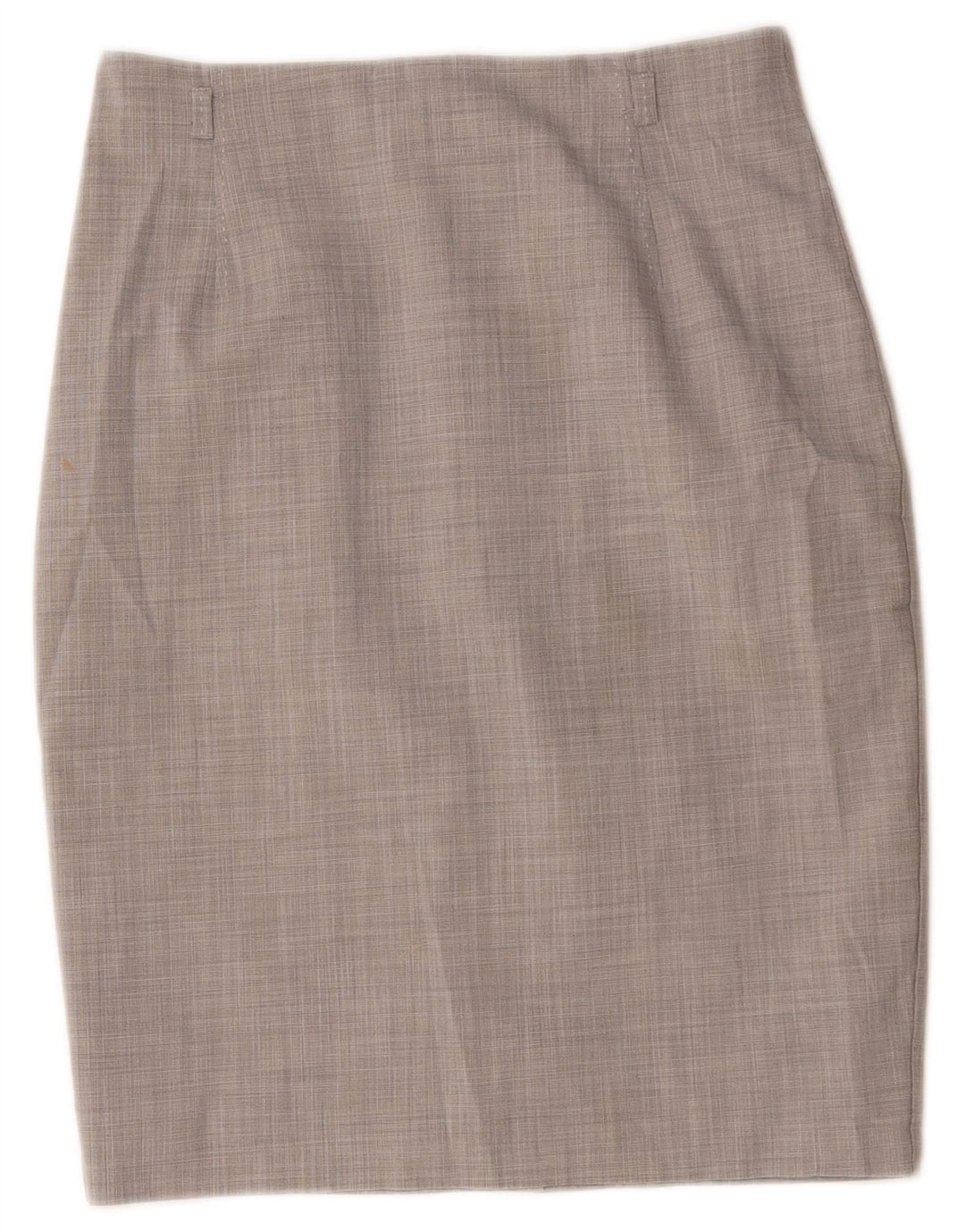 Marks & Spencer Γυναικεία Pencil Φούστα UK 10 Small W30 Grey Polyester