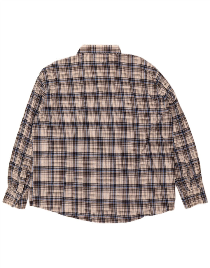 Ανδρικό πουκάμισο Sea Barrier Flannel 2XL Grey Check Cotton