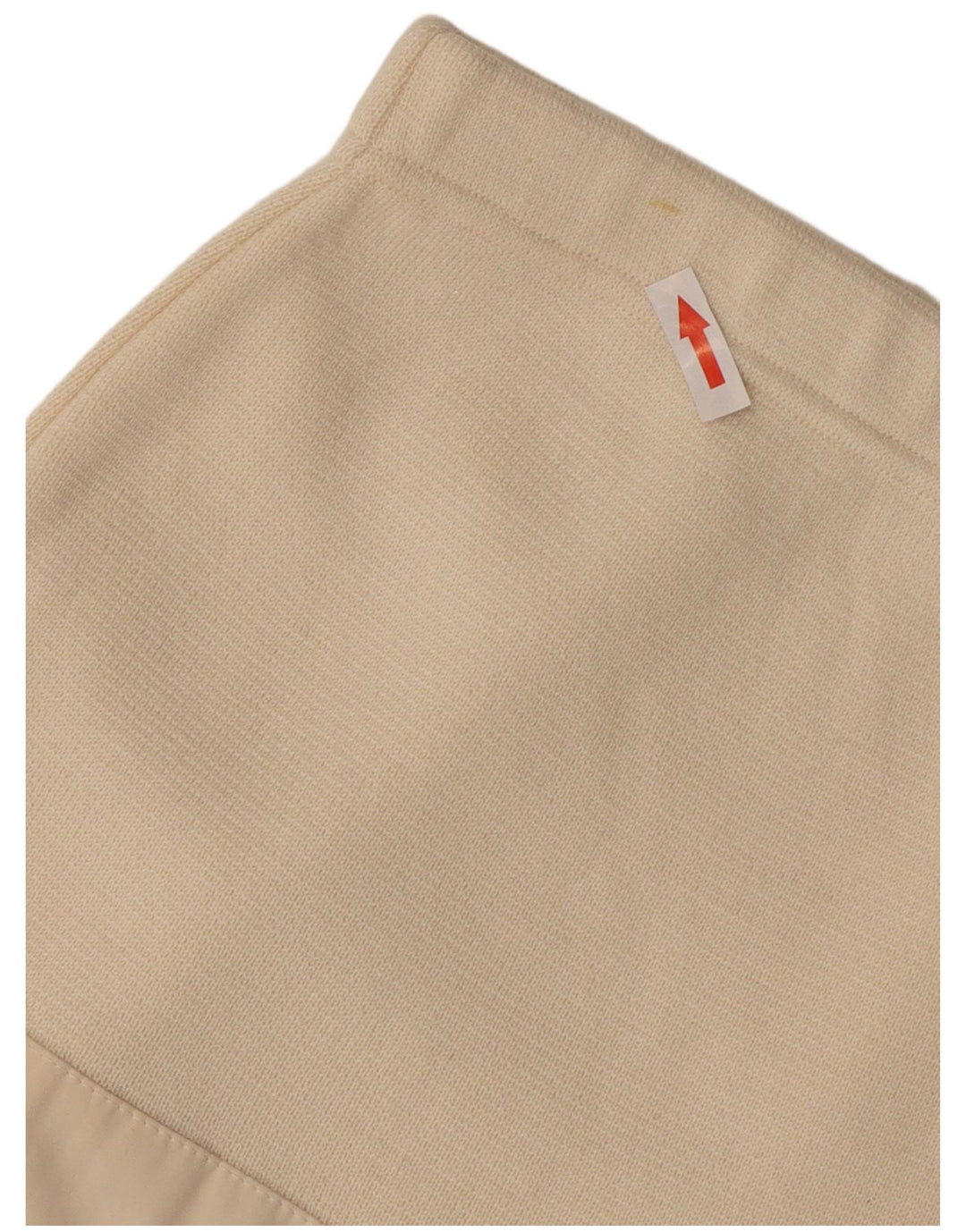 Vintage Γυναικεία Πλεκτή Midi Φούστα W32 Large Off White