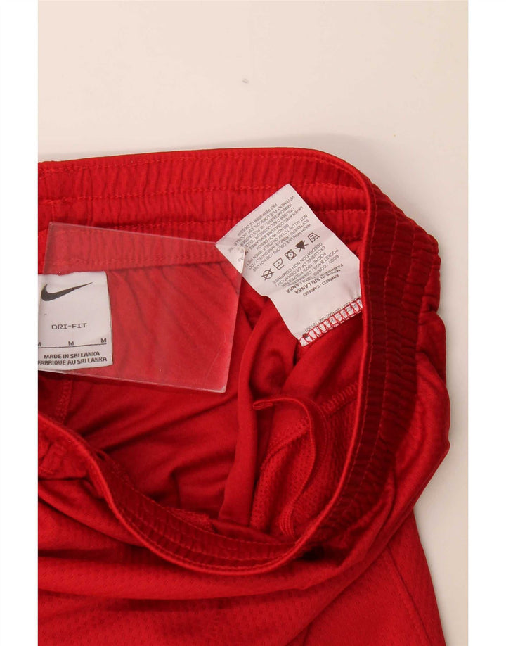 Αθλητικό σορτς Nike Boys Dri Fit 10-11 ετών Μεσαίου κόκκινου χρώματος πολυεστέρας