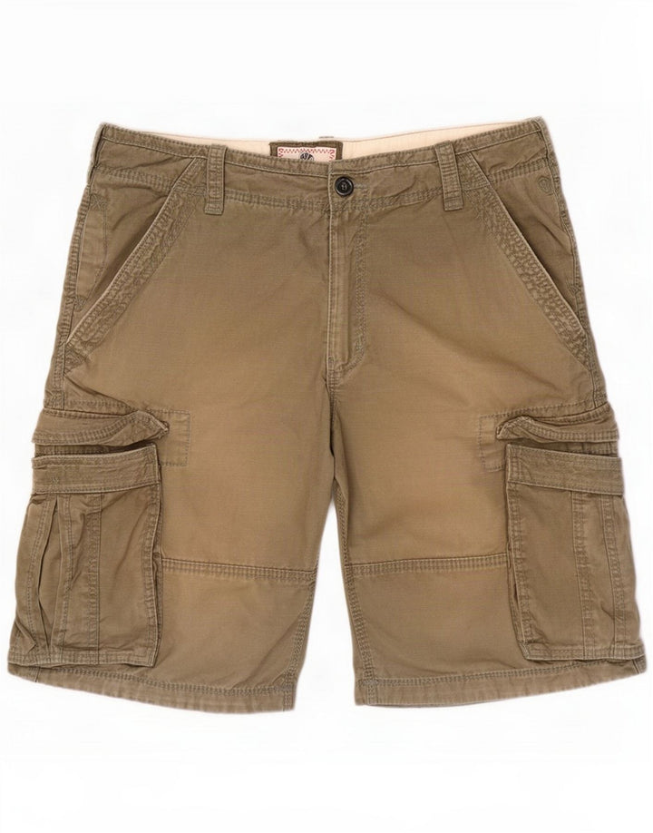 Fat Face Ανδρικό σορτς Cargo Large W36 Khaki Cotton