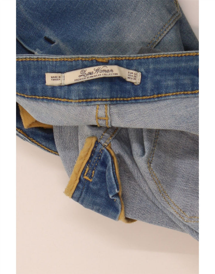 ZARA Γυναικείο Slim Jeans EU 40 Medium W30 L30 Blue