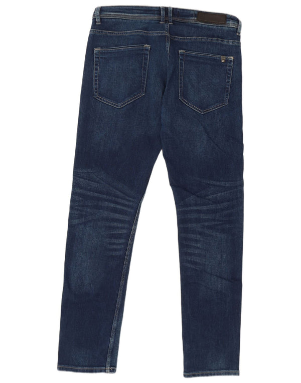 Zara Ανδρικό Skinny Jeans EU 44 Large W34 L31 Navy Blue