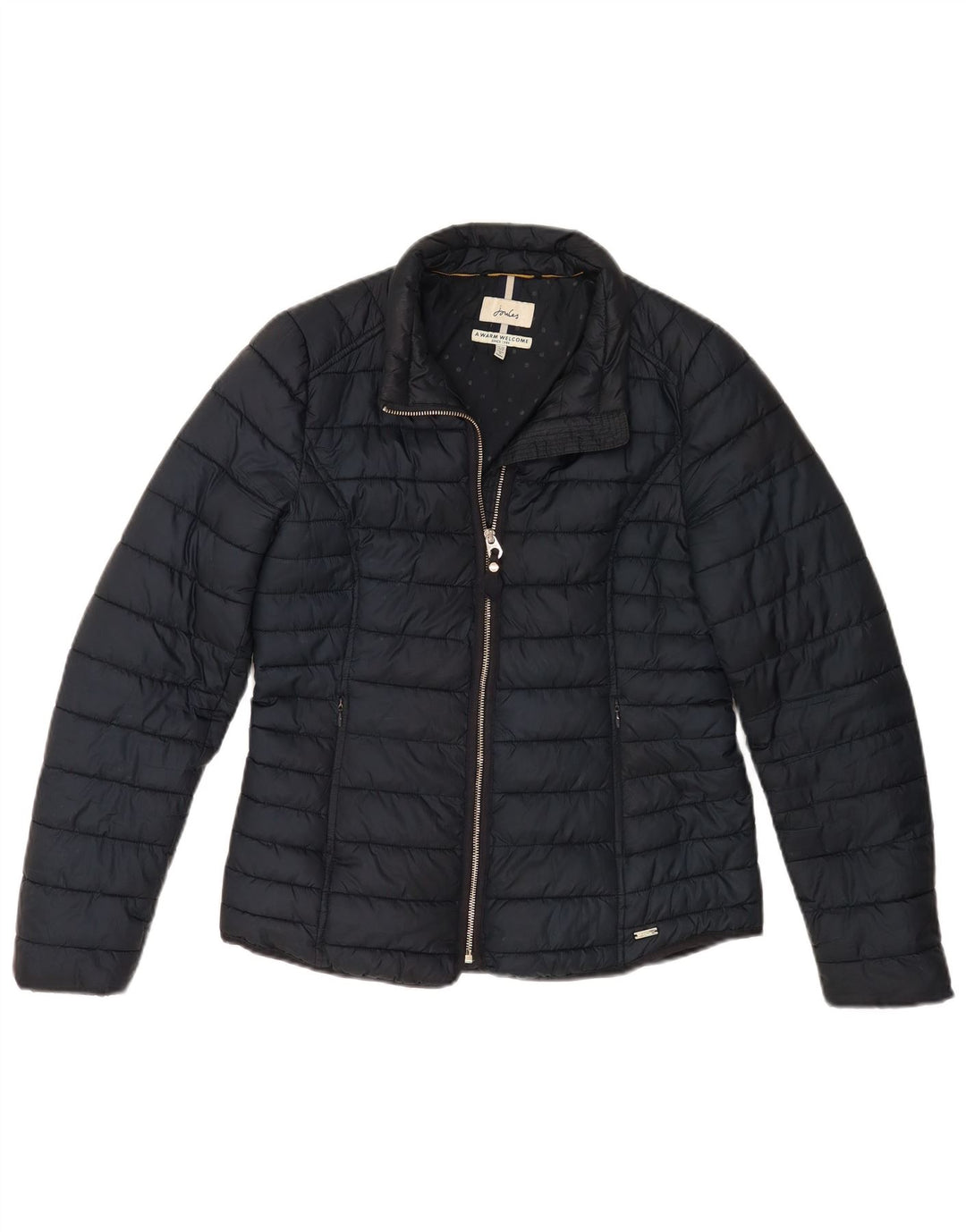 Joules Γυναικείο μπουφάν UK 12 Medium Navy Blue Polyester
