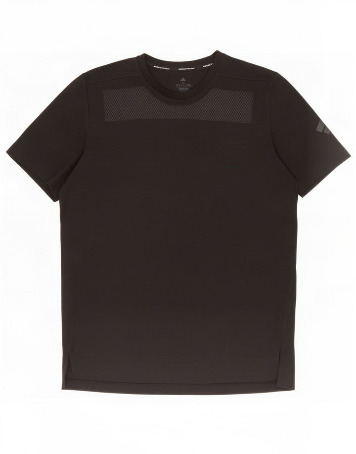 Adidas Ανδρικό T-Shirt Aeroready Top Medium Black Polyester