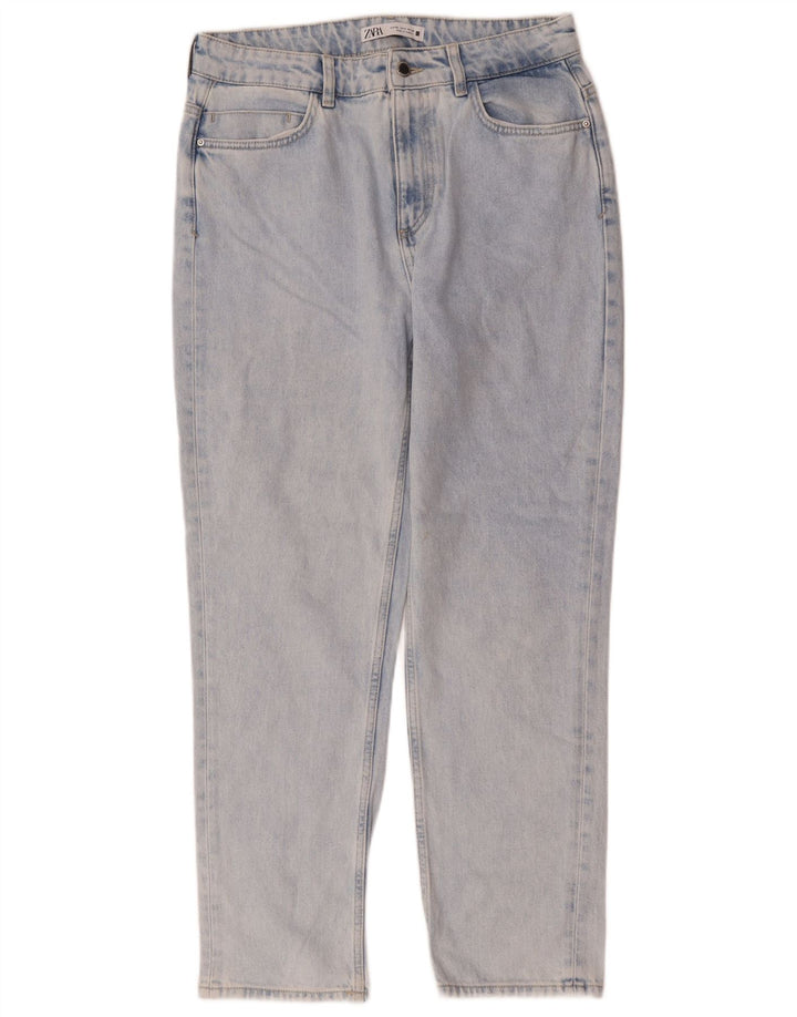 Zara Γυναικείο τζιν κωνικό EU 40 Medium W30 L28 Blue