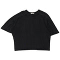 ZARA Womens Oversized T-Shirt Top UK 10 Small Black Cotton